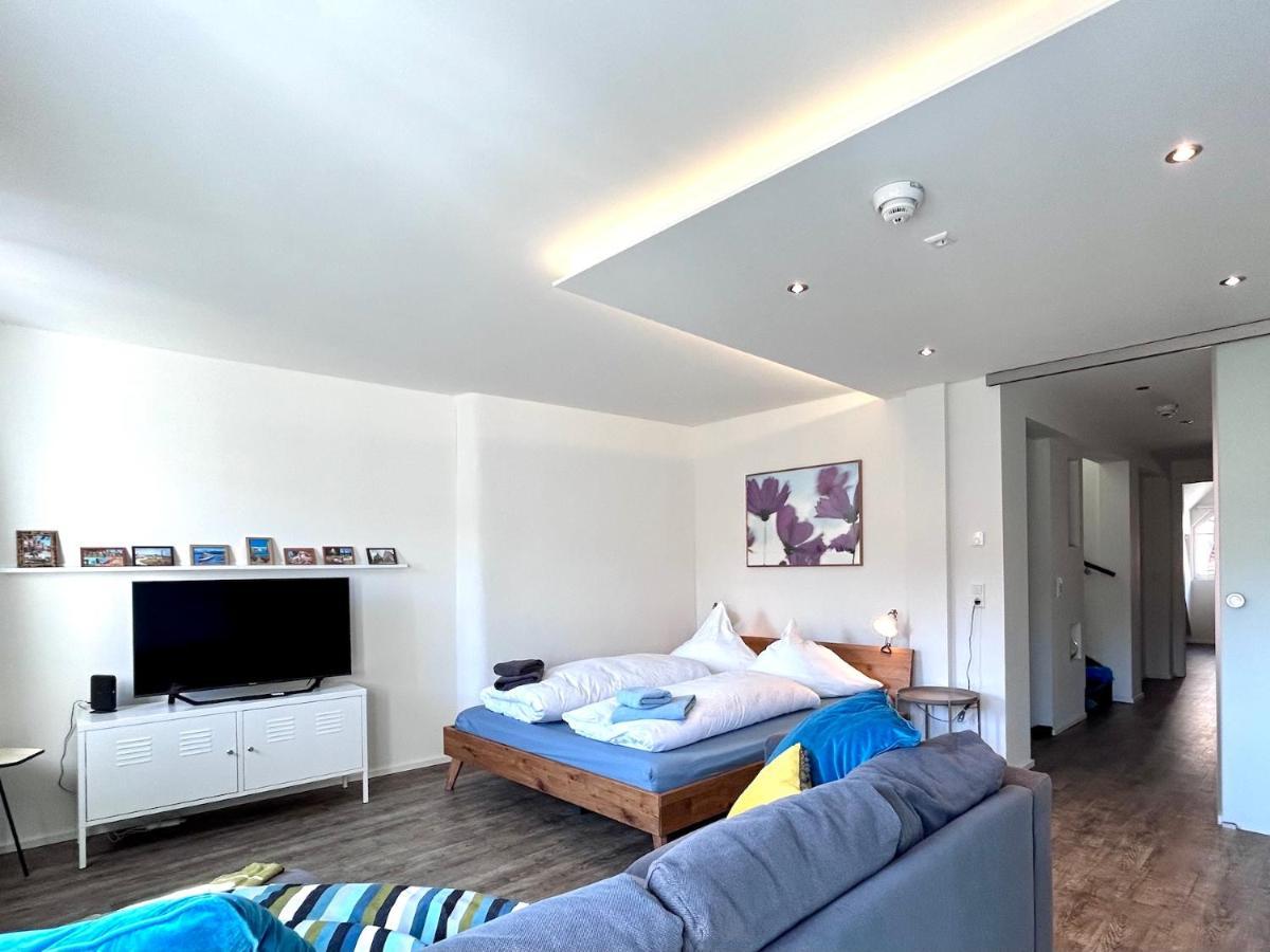 Ferienwohnung Fumi - Maisonette Im Sanierten Altbau Mit Grosser Dachterrasse Und Blick Ueber Die Insel 린다우 외부 사진