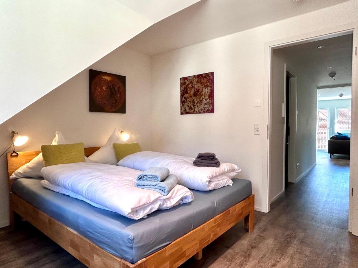 Ferienwohnung Fumi - Maisonette Im Sanierten Altbau Mit Grosser Dachterrasse Und Blick Ueber Die Insel 린다우 외부 사진