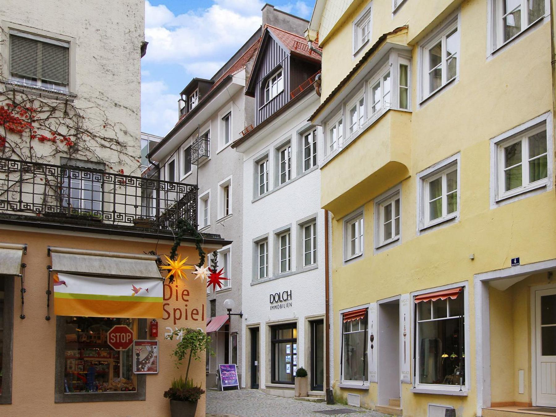 Ferienwohnung Fumi - Maisonette Im Sanierten Altbau Mit Grosser Dachterrasse Und Blick Ueber Die Insel 린다우 외부 사진